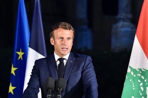 Macron Affirms France’s Support for Two-State Solution for Palestine