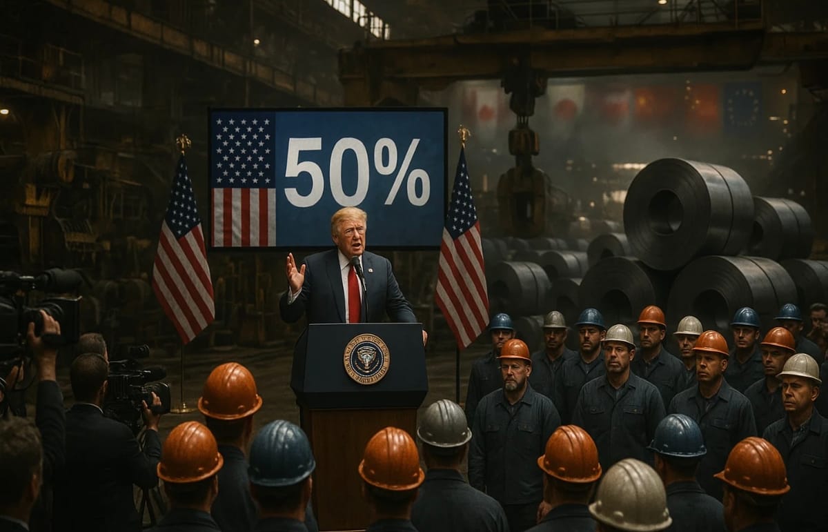 Trump Doubles Steel and Aluminum Tariffs: Global Economic Impact