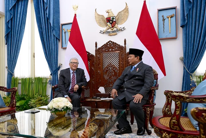 bill gates and prabowo