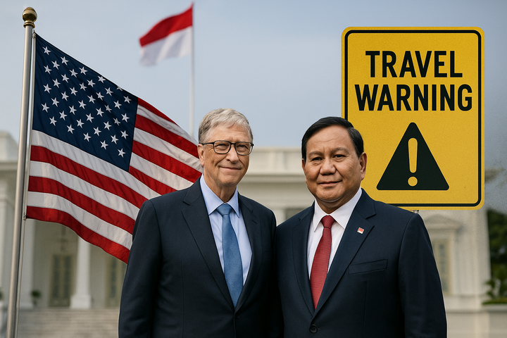 U.S. Travel Warning After Bill Gates Visits Indonesia: A Dual Diplomacy in Global Spotlight?